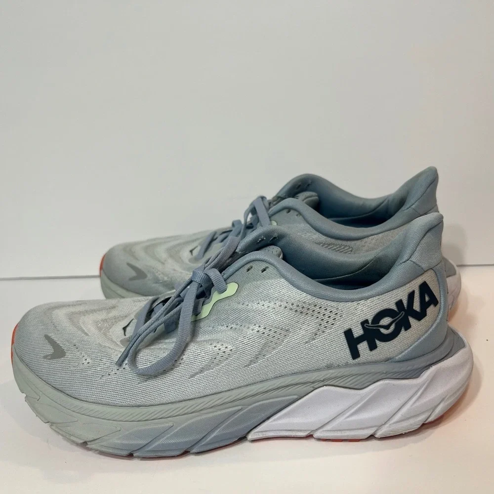 Hoka Arahi 6 Womens Running Shoes Blue Fog Plein Air Size 8B 1123195 - Picture 2 of 9